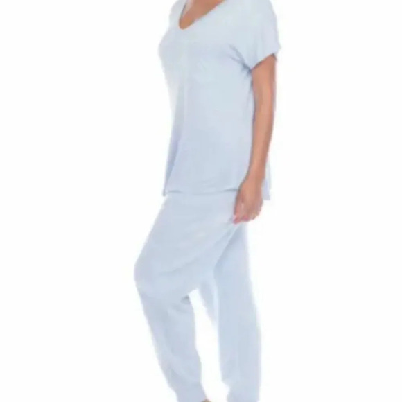 Honeydew Women’s Lounge 2-Piece Blue puppy paw prints  PJs Size XXL - Picture 4 of 15